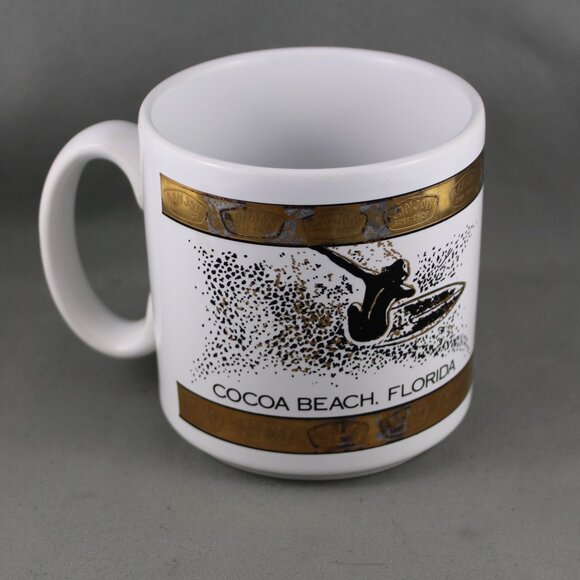 Vintage Coffee Mug - Ron Jon Surf Shop Cocoa Beach - Ceramic Mug - Picture 1 of 8